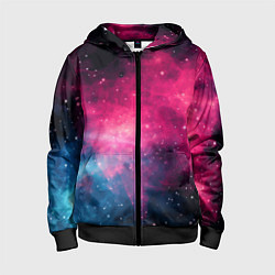 Детская толстовка на молнии Абстрактный космос фантастика