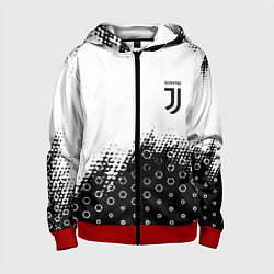 Детская толстовка на молнии Juventus sport steel