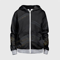 Детская толстовка на молнии Геометрия полосы текстура