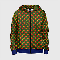 Детская толстовка на молнии Звонкие колокольчики