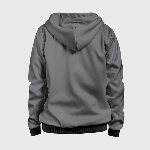 Детская толстовка на молнии BMW X3 / 3D-Черный – фото 2