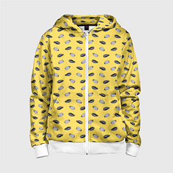 Детская толстовка на молнии Семечки подсолнечника