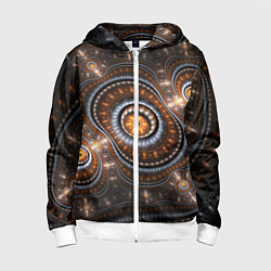 Детская толстовка на молнии Психоделкиа узоров