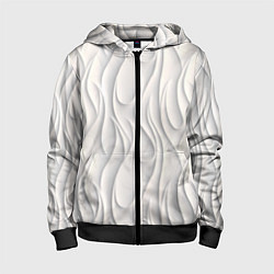 Детская толстовка на молнии Рельефный узор