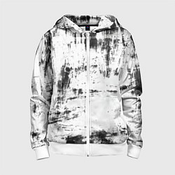 Детская толстовка на молнии Color black and white