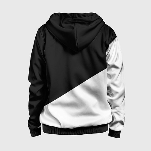 Детская толстовка на молнии Ducati Racer / 3D-Черный – фото 2