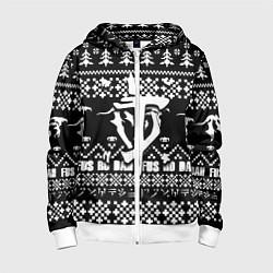 Детская толстовка на молнии Doom x elders scrolls pattern
