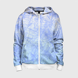 Детская толстовка на молнии В инее