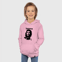 Толстовка детская хлопковая Che Guevara, цвет: светло-розовый — фото 2