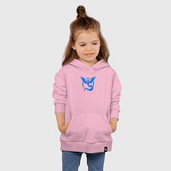 Толстовка детская хлопковая TEAM MYSTIC, цвет: светло-розовый — фото 2
