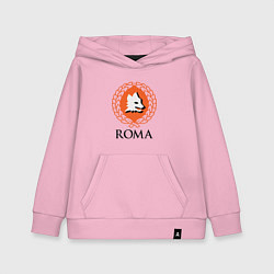 Толстовка детская хлопковая Roma, цвет: светло-розовый