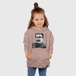 Толстовка детская хлопковая Stalin: Style in, цвет: пыльно-розовый — фото 2
