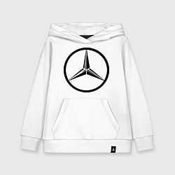 Детская толстовка-худи Mercedes-Benz logo