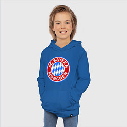 Толстовка детская хлопковая Bayern Munchen FC, цвет: синий — фото 2