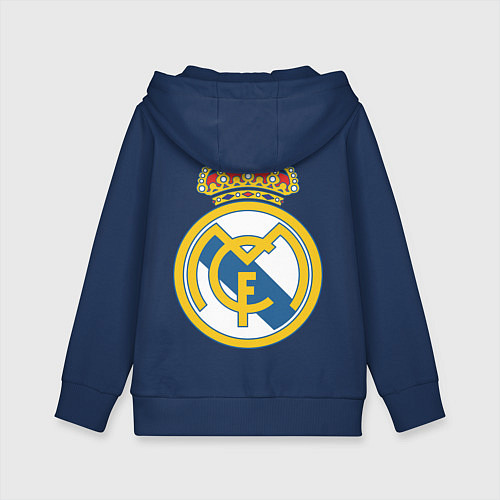 Детская толстовка-худи Real Madrid FC / Тёмно-синий – фото 2
