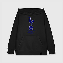 Толстовка детская хлопковая Tottenham FC, цвет: черный