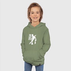 Толстовка детская хлопковая THE LAST OF US, цвет: авокадо — фото 2