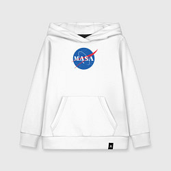 Толстовка детская хлопковая NASA: Masa, цвет: белый