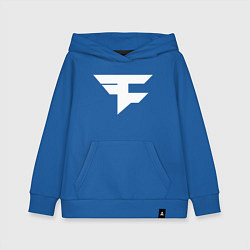 Толстовка детская хлопковая FAZE Symbol, цвет: синий