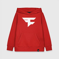 Толстовка детская хлопковая FAZE Symbol, цвет: красный