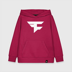 Толстовка детская хлопковая FAZE Symbol, цвет: маджента