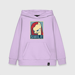 Толстовка детская хлопковая MLP: Smile, цвет: лаванда