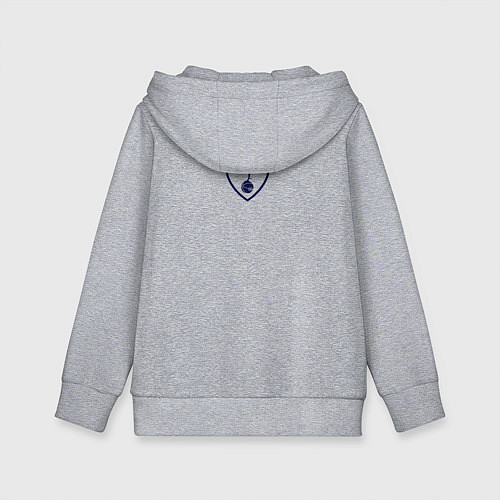 Детская толстовка-худи FC Tottenham 1882 / Меланж – фото 2