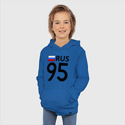 Толстовка детская хлопковая RUS 95, цвет: синий — фото 2