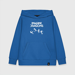 Толстовка детская хлопковая IMAGINE DRAGONS, цвет: синий