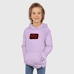 Толстовка детская хлопковая Князь Анархия спина, цвет: лаванда — фото 2