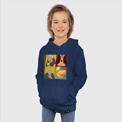 Толстовка детская хлопковая Выбор Ведьмака, цвет: тёмно-синий — фото 2