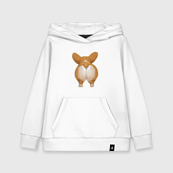 Детская толстовка-худи Корги