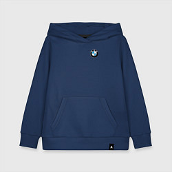 Толстовка детская хлопковая BMW, цвет: тёмно-синий