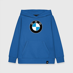 Толстовка детская хлопковая BMW, цвет: синий