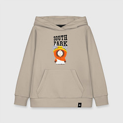 Толстовка детская хлопковая South Park Кенни, цвет: миндальный