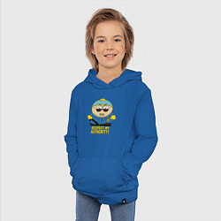 Толстовка детская хлопковая South Park, Эрик Картман, цвет: синий — фото 2