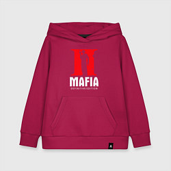 Толстовка детская хлопковая MAFIA 2 DEFINITIE EDITION, цвет: маджента