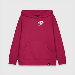 Толстовка детская хлопковая FAIRY TAIL, цвет: маджента
