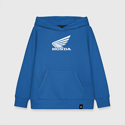Толстовка детская хлопковая HONDA, цвет: синий