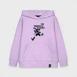 Толстовка детская хлопковая Номер Пять Z, цвет: лаванда