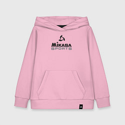 Толстовка детская хлопковая MIKASA SPORTS, цвет: светло-розовый