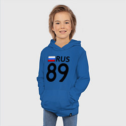 Толстовка детская хлопковая RUS 89, цвет: синий — фото 2