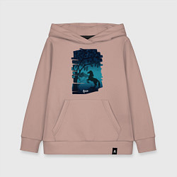 Детская толстовка-худи Конь