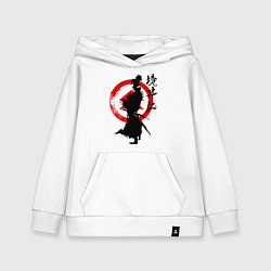 Толстовка детская хлопковая Ghost of Tsushima, цвет: белый