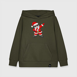 Толстовка детская хлопковая Dabing Santa, цвет: хаки