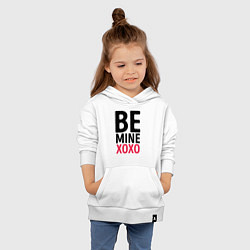 Толстовка детская хлопковая Be mine, цвет: белый — фото 2