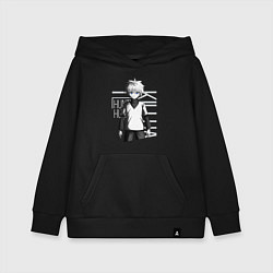 Толстовка детская хлопковая Киллуа Золдик, цвет: черный