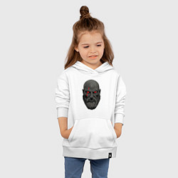 Толстовка детская хлопковая Kratos ART, цвет: белый — фото 2