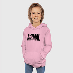 Толстовка детская хлопковая ANIMAL ЭНИМАЛ, цвет: светло-розовый — фото 2