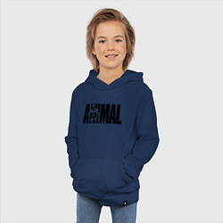 Толстовка детская хлопковая ANIMAL ЭНИМАЛ, цвет: тёмно-синий — фото 2